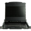 StarTech.com Dual Rail Rackmount KVM Console HD 1080p - Single Port StarTech.com Dual Rail Rackmount KVM Console HD 1080p - Single Port
