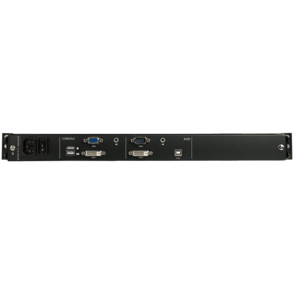 StarTech.com Dual Rail Rackmount KVM Console HD 1080p - Single Port StarTech.com Dual Rail Rackmount KVM Console HD 1080p - Single Port