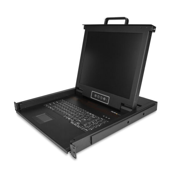 StarTech.com Rackmount KVM Console - Single Port VGA KVM with 17" LCD StarTech.com Rackmount KVM Console - Single Port VGA KVM with 17" LCD