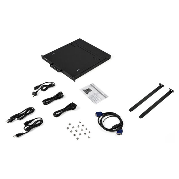 StarTech.com Rackmount KVM Console - Single Port VGA KVM with 17" LCD StarTech.com Rackmount KVM Console - Single Port VGA KVM with 17" LCD