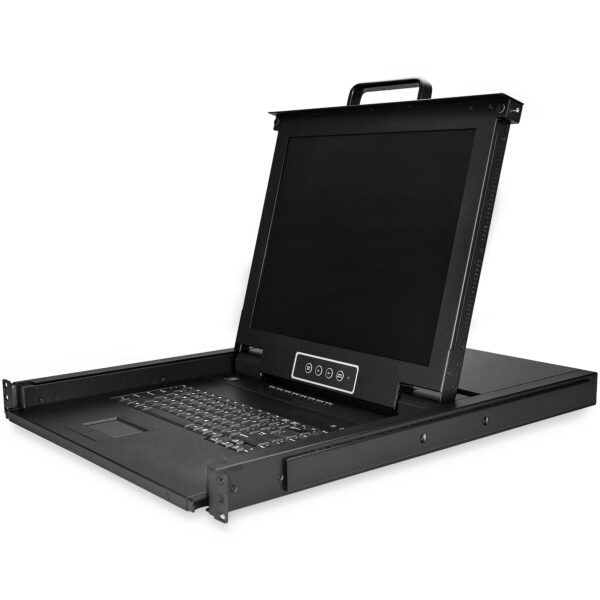StarTech.com 8 Port Rackmount KVM Console w/ 6ft Cables - Integrated StarTech.com 8 Port Rackmount KVM Console w/ 6ft Cables - Integrated