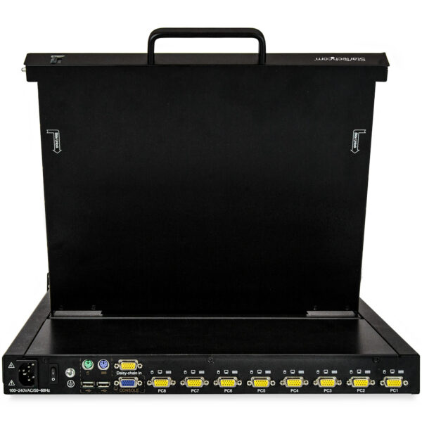 StarTech.com 8 Port Rackmount KVM Console w/ 6ft Cables - Integrated StarTech.com 8 Port Rackmount KVM Console w/ 6ft Cables - Integrated