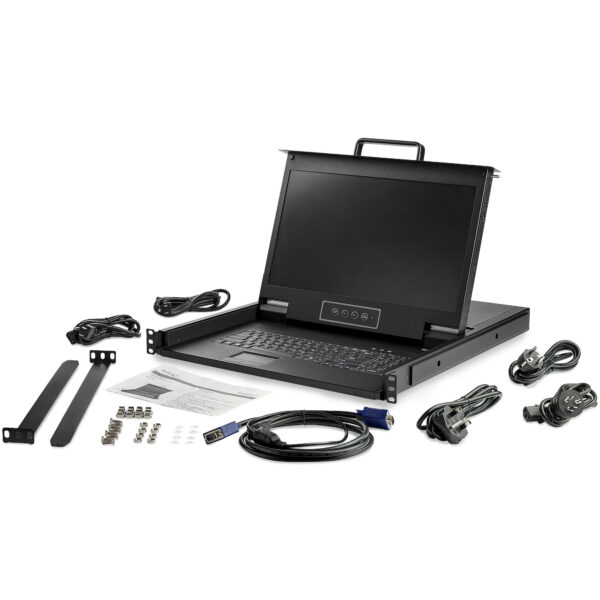 StarTech.com Rackmount KVM Console HD 1080p - Single Port VGA KVM StarTech.com Rackmount KVM Console HD 1080p - Single Port VGA KVM
