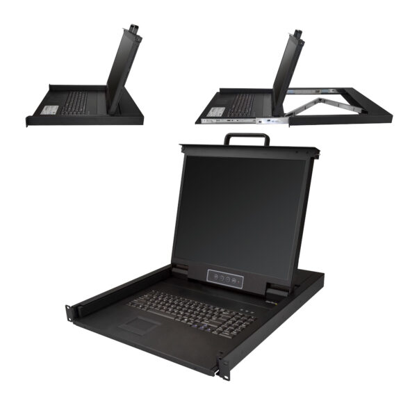 StarTech.com Rackmount KVM Console - Single Port VGA KVM with 19" LCD StarTech.com Rackmount KVM Console - Single Port VGA KVM with 19" LCD