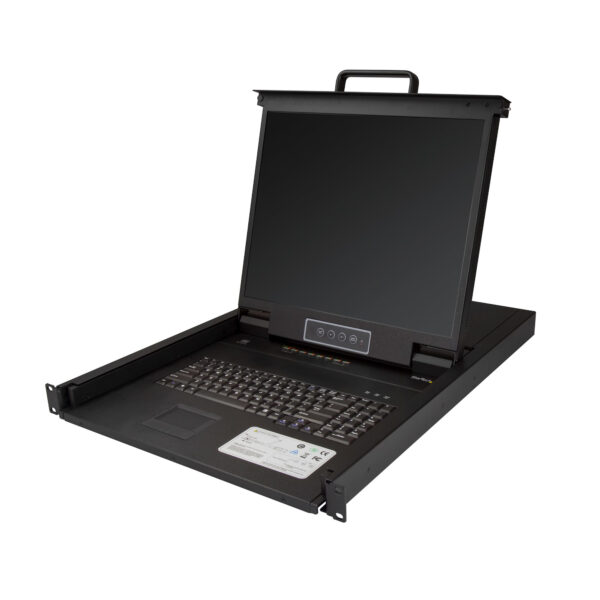 StarTech.com 8 Port Rackmount KVM Console w/ 6ft Cables - Integrated StarTech.com 8 Port Rackmount KVM Console w/ 6ft Cables - Integrated