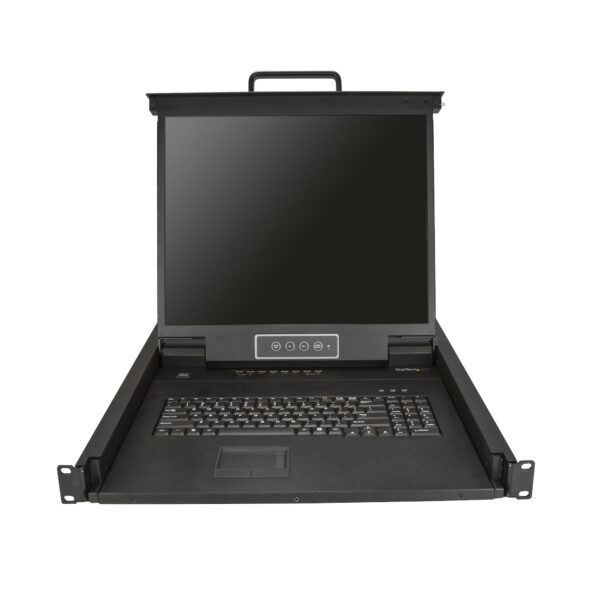 StarTech.com 8 Port Rackmount KVM Console w/ 6ft Cables - Integrated StarTech.com 8 Port Rackmount KVM Console w/ 6ft Cables - Integrated
