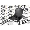 StarTech.com 16 Port Rackmount KVM Console w/ 6ft Cables - Integrated StarTech.com 16 Port Rackmount KVM Console w/ 6ft Cables - Integrated