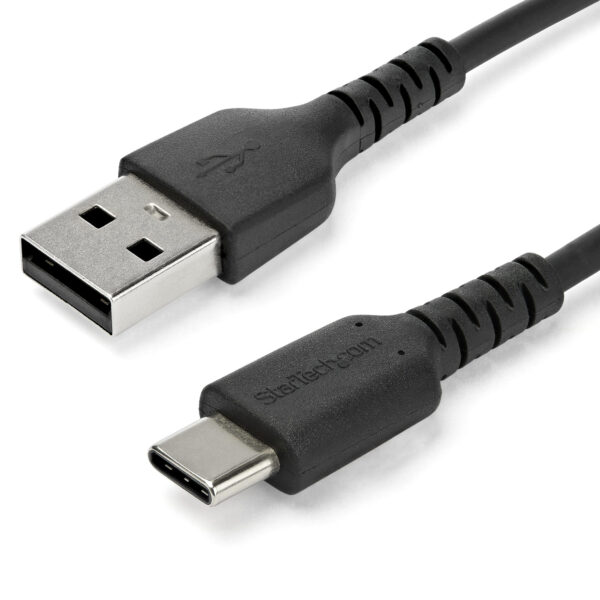 StarTech.com 1m USB A to USB C Charging Cable - Durable Fast Charge & StarTech.com 1m USB A to USB C Charging Cable - Durable Fast Charge &