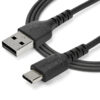 StarTech.com 1m USB A to USB C Charging Cable - Durable Fast Charge & StarTech.com 1m USB A to USB C Charging Cable - Durable Fast Charge &