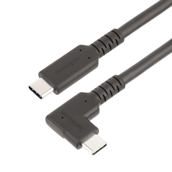 StarTech.com 1.6ft (50cm) Rugged Right Angle USB-C Cable, USB 3.2 Gen StarTech.com 1.6ft (50cm) Rugged Right Angle USB-C Cable, USB 3.2 Gen