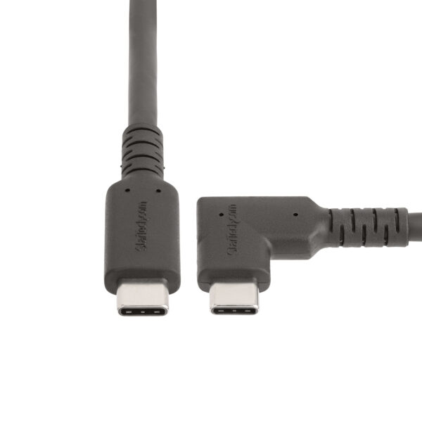 StarTech.com 1.6ft (50cm) Rugged Right Angle USB-C Cable, USB 3.2 Gen StarTech.com 1.6ft (50cm) Rugged Right Angle USB-C Cable, USB 3.2 Gen