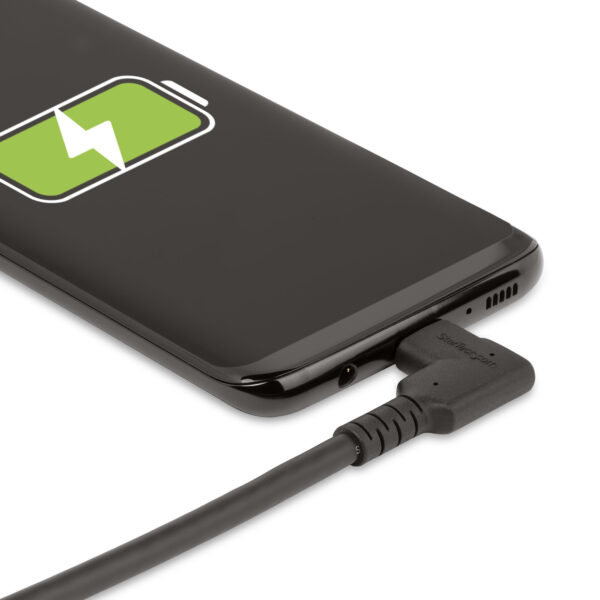 StarTech.com 1.6ft (50cm) Rugged Right Angle USB-C Cable, USB 3.2 Gen StarTech.com 1.6ft (50cm) Rugged Right Angle USB-C Cable, USB 3.2 Gen