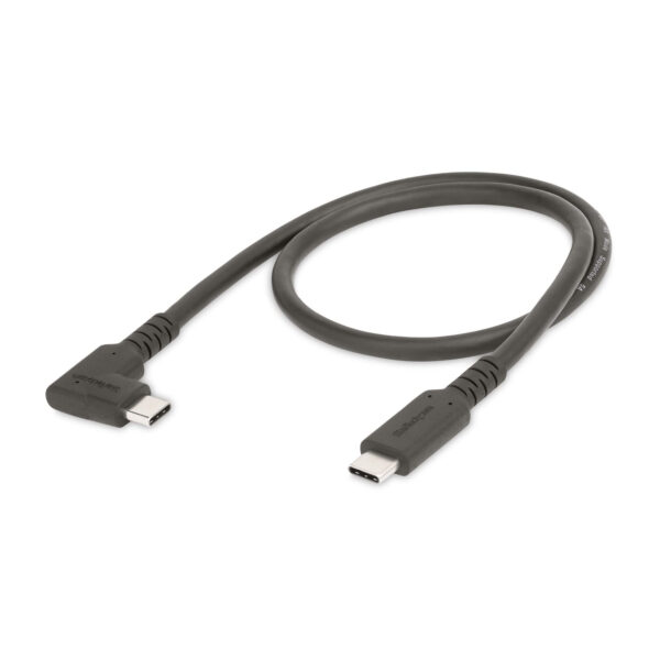 StarTech.com 1.6ft (50cm) Rugged Right Angle USB-C Cable, USB 3.2 Gen StarTech.com 1.6ft (50cm) Rugged Right Angle USB-C Cable, USB 3.2 Gen