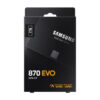Samsung 870 EVO 1 TB 2.5" Serial ATA III V-NAND MLC Samsung 870 EVO 1 TB 2.5" Serial ATA III V-NAND MLC