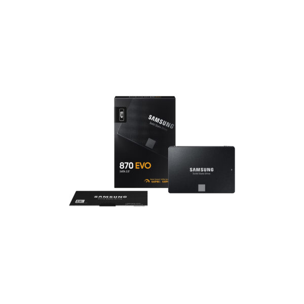 Samsung 870 EVO 4 TB 2.5" Serial ATA III V-NAND MLC Samsung 870 EVO 4 TB 2.5" Serial ATA III V-NAND MLC