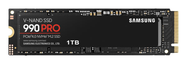 Samsung 990 PRO 1 TB M.2 PCI Express 4.0 NVMe V-NAND MLC Samsung 990 PRO 1 TB M.2 PCI Express 4.0 NVMe V-NAND MLC