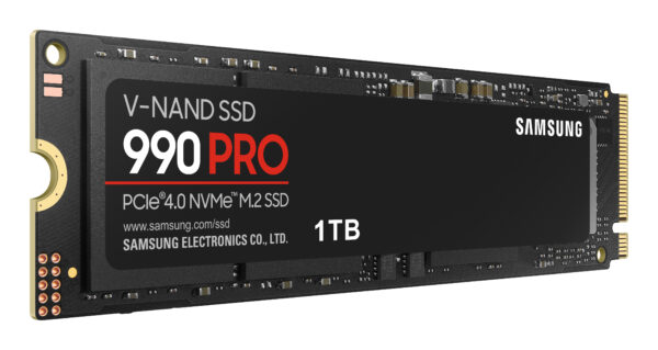 Samsung 990 PRO 1 TB M.2 PCI Express 4.0 NVMe V-NAND MLC Samsung 990 PRO 1 TB M.2 PCI Express 4.0 NVMe V-NAND MLC