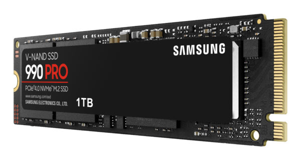Samsung 990 PRO 1 TB M.2 PCI Express 4.0 NVMe V-NAND MLC Samsung 990 PRO 1 TB M.2 PCI Express 4.0 NVMe V-NAND MLC