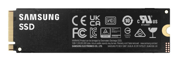 Samsung 990 PRO 1 TB M.2 PCI Express 4.0 NVMe V-NAND MLC Samsung 990 PRO 1 TB M.2 PCI Express 4.0 NVMe V-NAND MLC