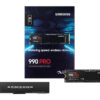 Samsung 990 PRO 1 TB M.2 PCI Express 4.0 NVMe V-NAND MLC Samsung 990 PRO 1 TB M.2 PCI Express 4.0 NVMe V-NAND MLC