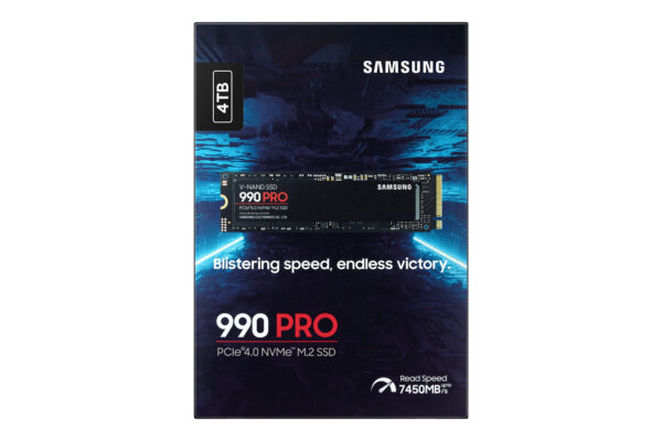 Samsung 990 PRO 4 TB M.2 PCI Express 4.0 NVMe V-NAND TLC Samsung 990 PRO 4 TB M.2 PCI Express 4.0 NVMe V-NAND TLC