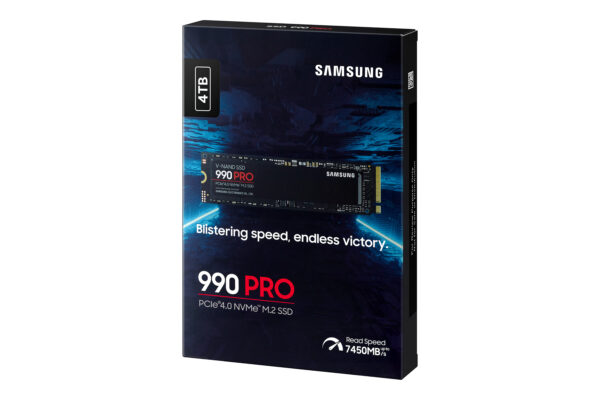 Samsung 990 PRO 4 TB M.2 PCI Express 4.0 NVMe V-NAND TLC Samsung 990 PRO 4 TB M.2 PCI Express 4.0 NVMe V-NAND TLC