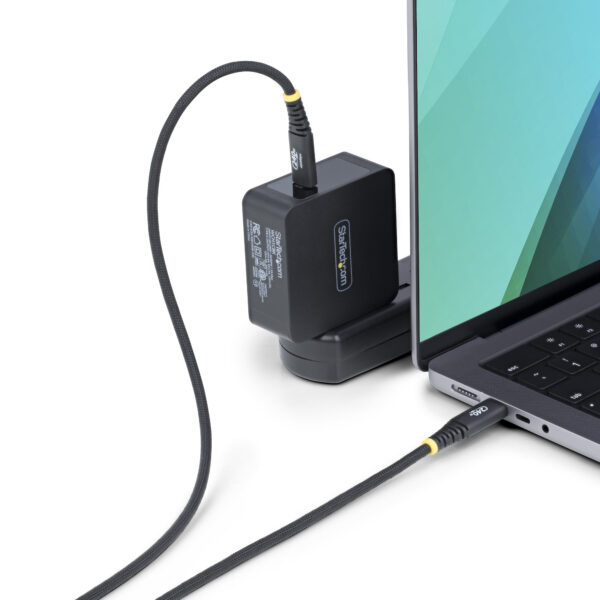 StarTech.com 6ft (2m) USB-C Charging Cable, Durable and StarTech.com 10ft (3m) USB-C Charging Cable, Durable and