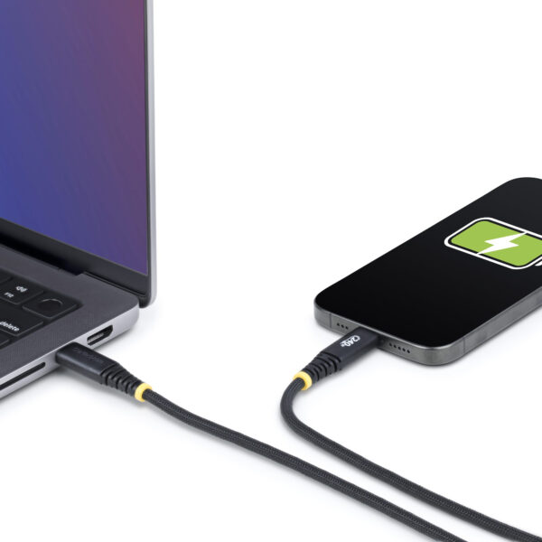 StarTech.com 6ft (2m) USB-C Charging Cable, Durable and StarTech.com 3ft (1m) USB-C Charging Cable, Durable and