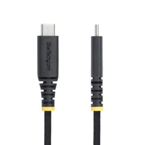 StarTech.com 6.6ft (2m) USB-C Charging Cable, Side Screw Locking, StarTech.com 10ft (3m) USB-C Charging Cable, Durable and