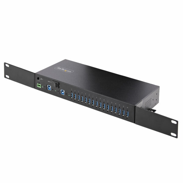 StarTech.com 16-Port Industrial USB 5Gbps Hub with Power Adapter, StarTech.com 16-Port Industrial USB 5Gbps Hub with Power Adapter,