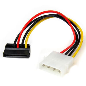 StarTech.com 6in 4 Pin LP4 to Left Angle SATA Power Cable Adapter StarTech.com 6in 4 Pin LP4 to Left Angle SATA Power Cable Adapter