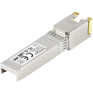 StarTech.com MSA Compliant SFP+ Transceiver Module - 10GBASE-T~MSA StarTech.com MSA Compliant SFP+ Transceiver Module - 10GBASE-T~MSA