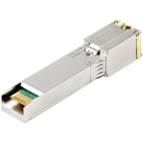 StarTech.com MSA Compliant SFP+ Transceiver Module - 10GBASE-T~MSA StarTech.com MSA Compliant SFP+ Transceiver Module - 10GBASE-T~MSA