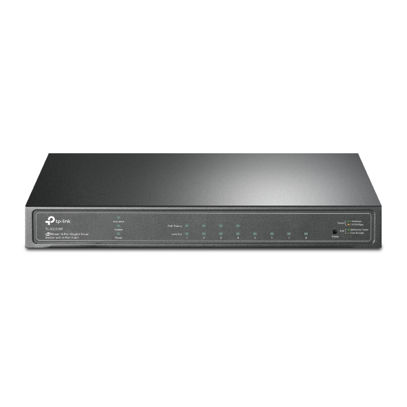 TP-Link JetStream 8-Port Gigabit Smart Switch with 4-Port PoE+ TP-Link JetStream 8-Port Gigabit Smart Switch with 4-Port PoE+