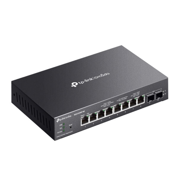 TP-Link Omada 8-Port 2.5GBASE-T and 2-Port 10GE SFP+ Smart Switch TP-Link Omada 8-Port 2.5GBASE-T and 2-Port 10GE SFP+ Smart Switch