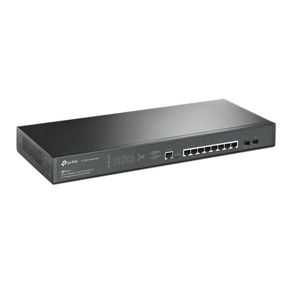 TP-Link JetStream 8-Port 2.5GBASE-T and 2-Port 10GE SFP+ L2+ Managed TP-Link JetStream 8-Port 2.5GBASE-T and 2-Port 10GE SFP+ L2+ Managed