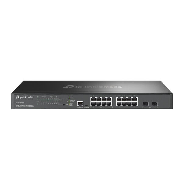TP-Link Omada 16-Port 2.5G and 2-Port 10GE SFP+ L2+ Managed Switch TP-Link Omada 16-Port 2.5G and 2-Port 10GE SFP+ L2+ Managed Switch