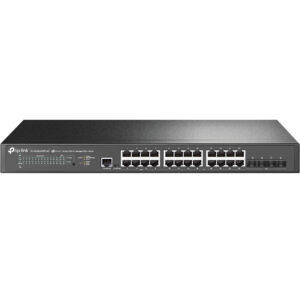 TP-Link JetStream 24-Port 2.5GBASE-T and 4-Port 10GE SFP+ L2+ Managed TP-Link JetStream 24-Port 2.5GBASE-T and 4-Port 10GE SFP+ L2+ Managed