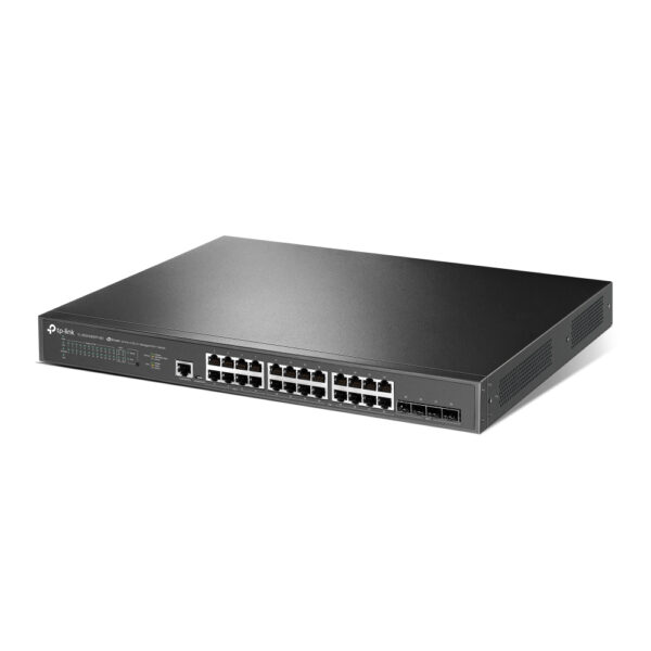 TP-Link JetStream 24-Port 2.5GBASE-T and 4-Port 10GE SFP+ L2+ Managed TP-Link JetStream 24-Port 2.5GBASE-T and 4-Port 10GE SFP+ L2+ Managed