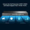 TP-Link JetStream 24-Port 2.5GBASE-T and 4-Port 10GE SFP+ L2+ Managed TP-Link JetStream 24-Port 2.5GBASE-T and 4-Port 10GE SFP+ L2+ Managed