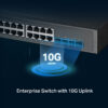 TP-Link JetStream 24-Port 2.5GBASE-T and 4-Port 10GE SFP+ L2+ Managed TP-Link JetStream 24-Port 2.5GBASE-T and 4-Port 10GE SFP+ L2+ Managed