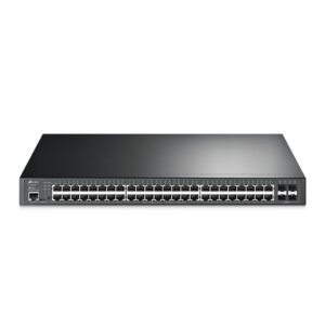TP-Link JetStream 48-Port Gigabit and 4-Port 10GE SFP+ L2+ Managed TP-Link JetStream 48-Port Gigabit and 4-Port 10GE SFP+ L2+ Managed