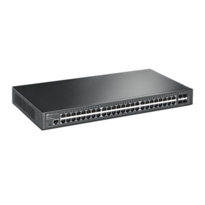 TP-Link JetStream 48-Port Gigabit L2 Managed Switch with 4 SFP Slots TP-Link JetStream 48-Port Gigabit L2 Managed Switch with 4 SFP Slots
