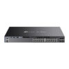 TP-Link Omada 24-Port Gigabit Stackable L3 Managed PoE+ Switch with 4 TP-Link Omada 24-Port Gigabit Stackable L3 Managed PoE+ Switch with 4