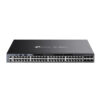 TP-Link Omada 48-Port Gigabit Stackable L3 Managed PoE+ Switch with 6 TP-Link Omada 48-Port Gigabit Stackable L3 Managed PoE+ Switch with 6