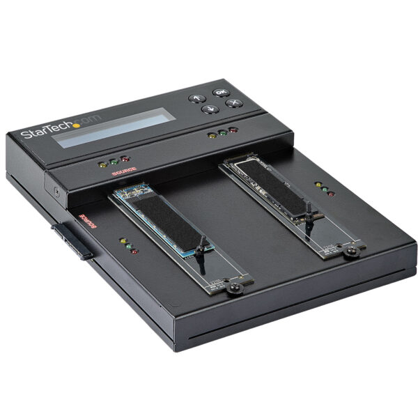 StarTech.com Standalone M.2 SATA & M.2 NVMe Duplicator and Eraser StarTech.com Standalone M.2 SATA & M.2 NVMe Duplicator and Eraser