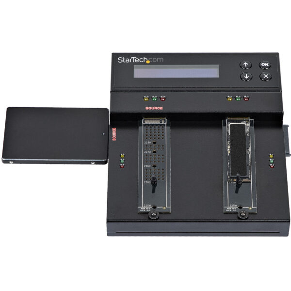 StarTech.com Standalone M.2 SATA & M.2 NVMe Duplicator and Eraser StarTech.com Standalone M.2 SATA & M.2 NVMe Duplicator and Eraser