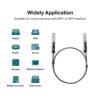 TP-Link 1M Direct Attach SFP+ Cable for 10 Gigabit Connections