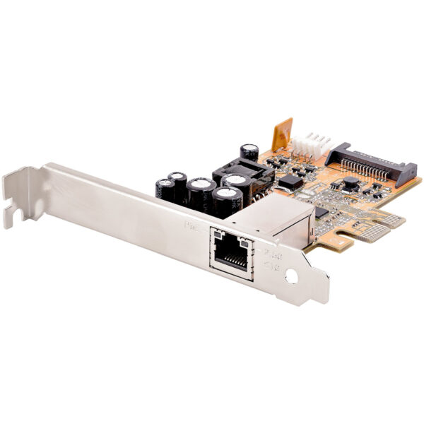 StarTech.com 1 Port 2.5Gbps PoE Network Card, PCIe Ethernet Card StarTech.com 1 Port 2.5Gbps PoE Network Card, PCIe Ethernet Card