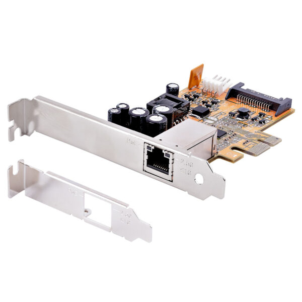 StarTech.com 1 Port 2.5Gbps PoE Network Card, PCIe Ethernet Card StarTech.com 1 Port 2.5Gbps PoE Network Card, PCIe Ethernet Card